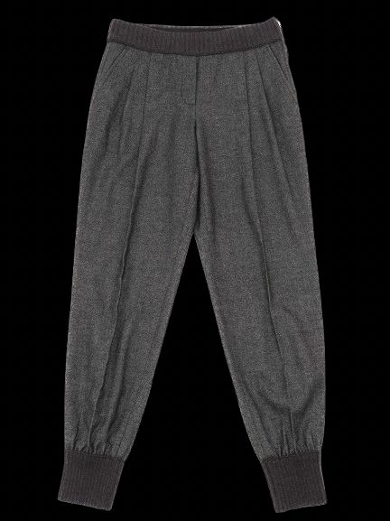 Excellent Dolce &amp; Gabbana Gray Wool Jogger Pants Size S