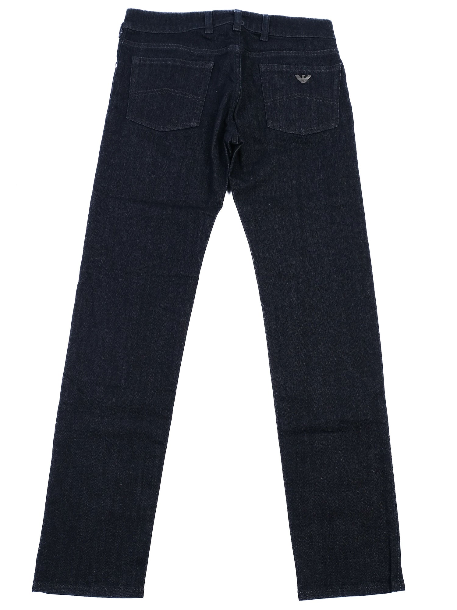 NEW Emporio Armani Dark Blue Cotton Jeans Size 14 Women&