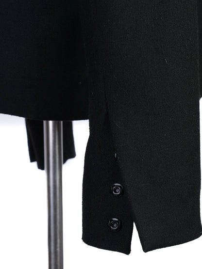 Excellent Malloni Black Viscose Blazer Jacket for Women