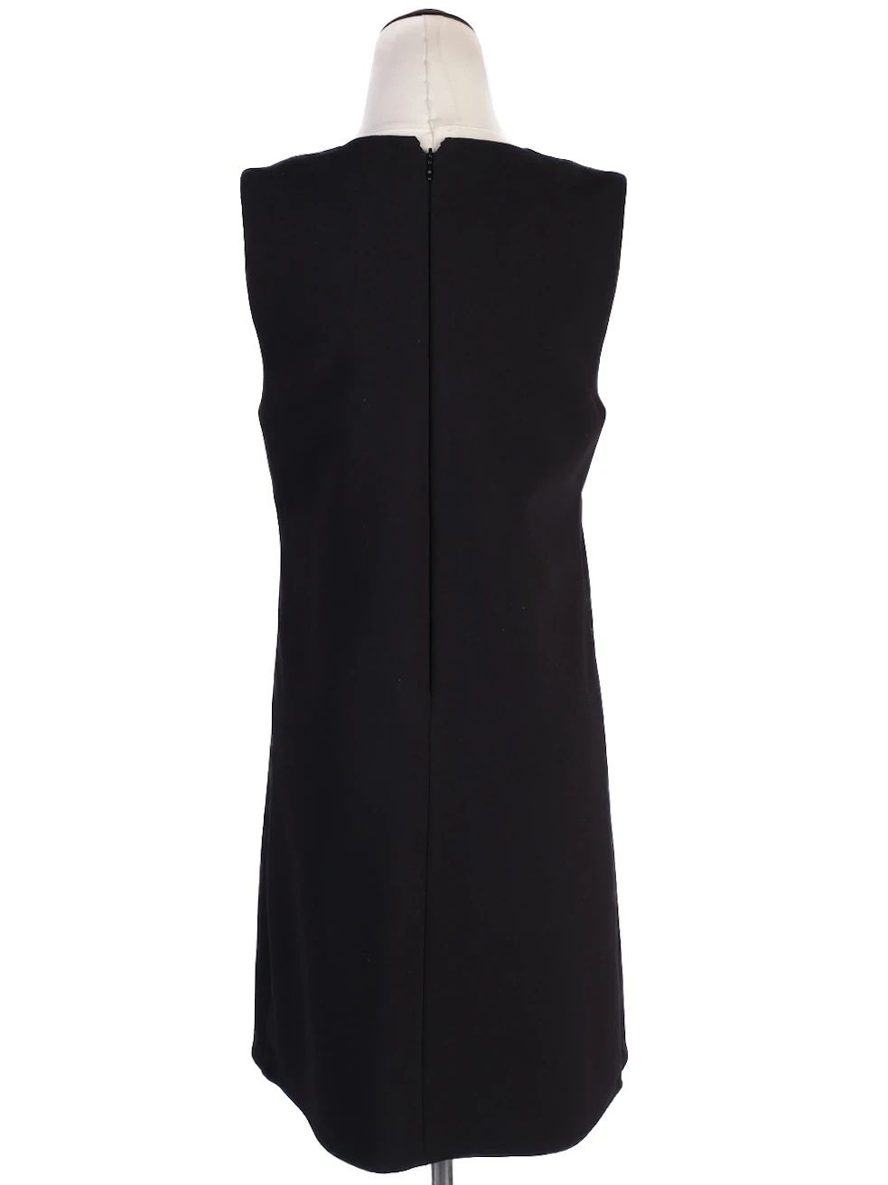 Excellent Elisabetta Franchi Black Sleeveless Dress Size M