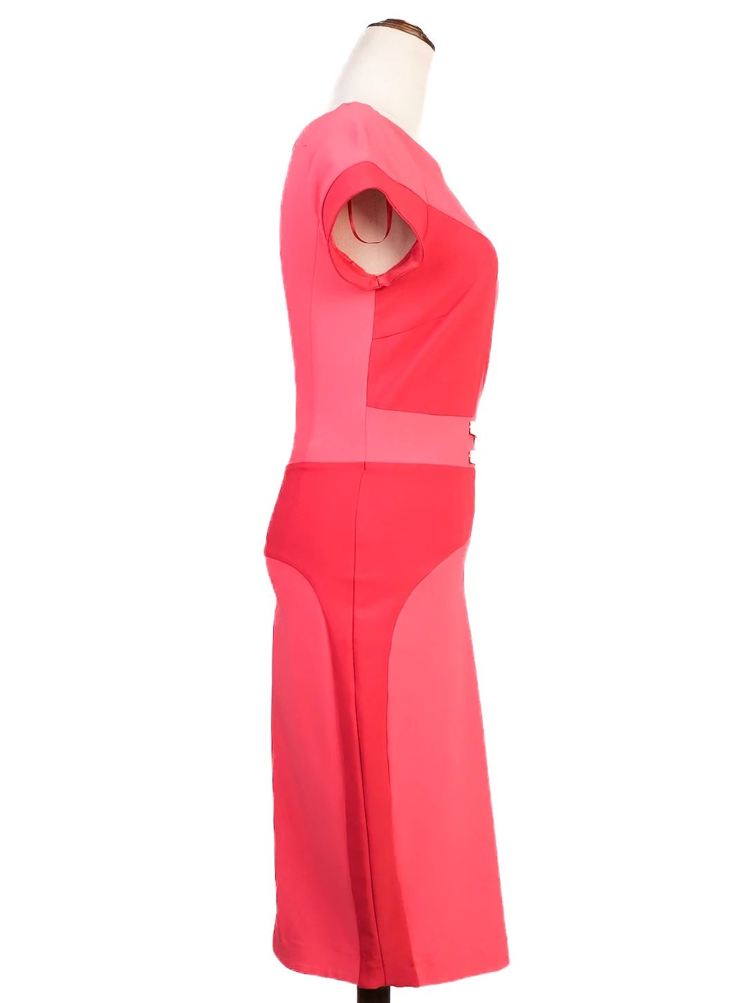 Excellent Elisabetta Franchi Pink Bodycon Dress Size S