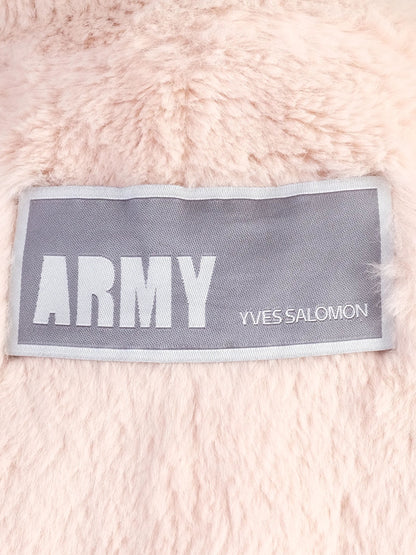 Excellent Yves Salamon Green Polyester WomenÕs Parka Coat Size XS