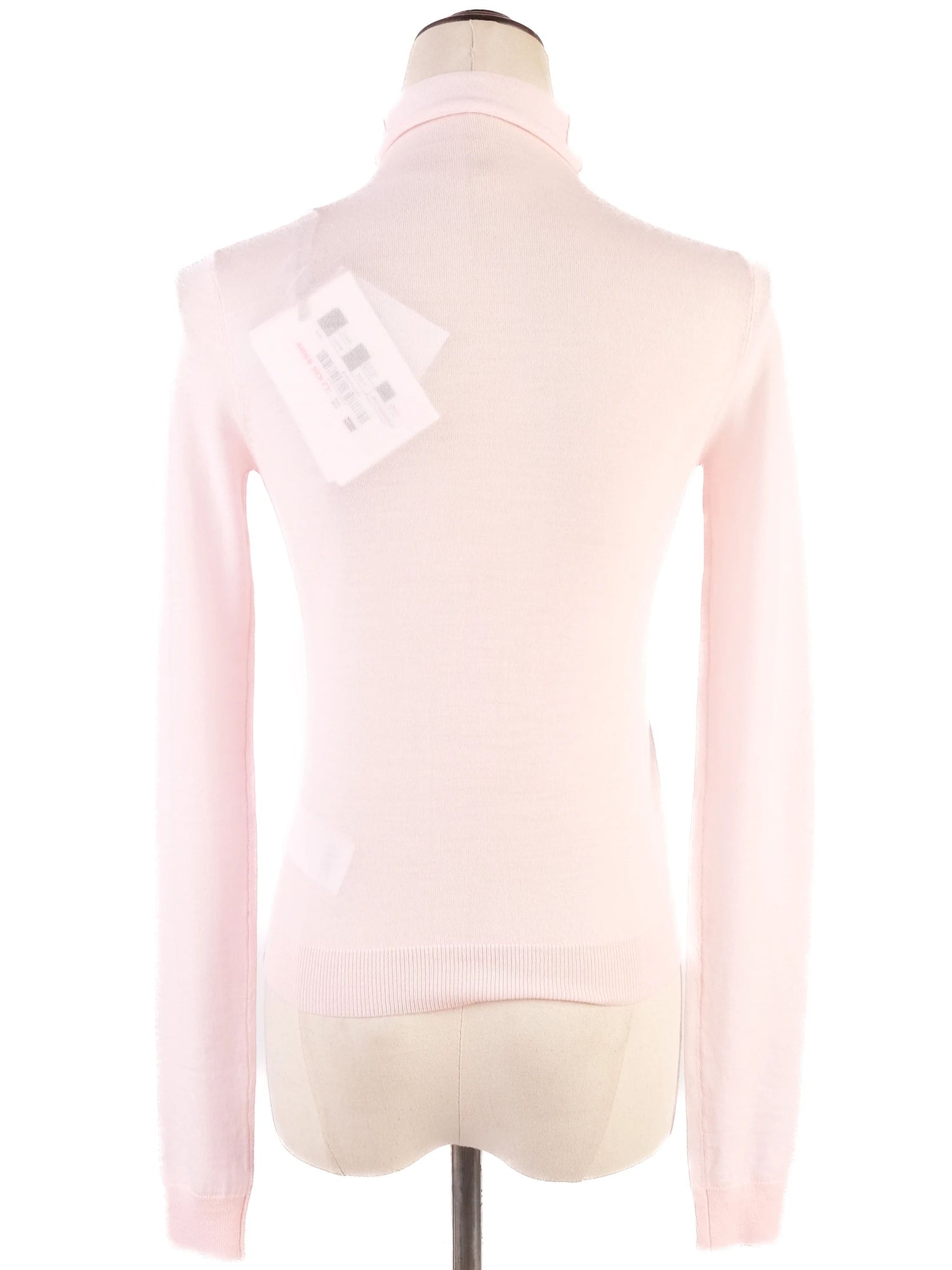 Excellent Miss Sixty Pink Wool Turtleneck Sweater Size XXS