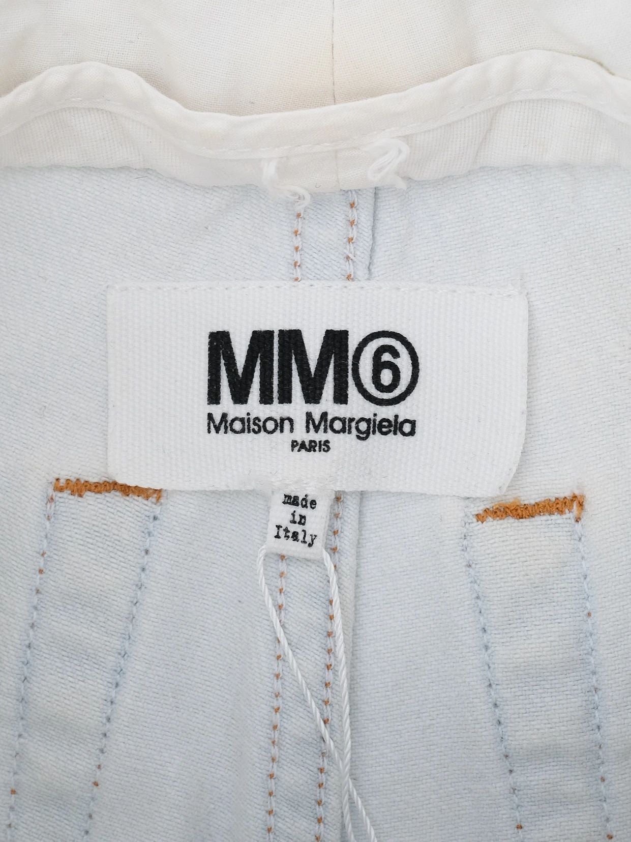 Excellent Maison Margiela Blue Cotton Denim Pants Size S