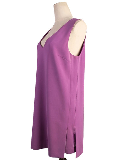 Excellent Robert Rodriguez Purple Sleeveless Dress Size M