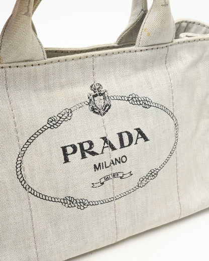 Prada Medium Canapa Tote Bag