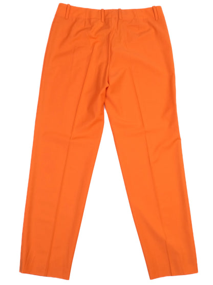 Excellent Hugo Boss Orange Wool Pants Women Size L