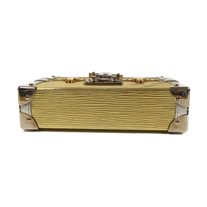 Louis Vuitton Epi/kinpu Petite Malle Kinpaku/ginpaku Shoulder Back Bag Golden Gold Shoulder Bag M 50017