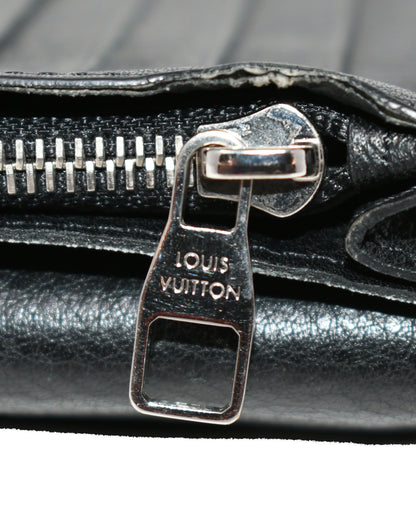 Louis Vuitton Brazza Wallet Black Taurillon