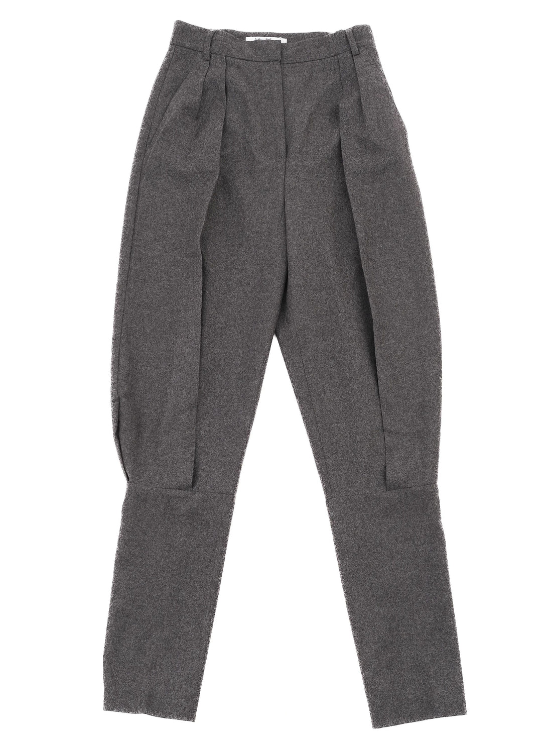 Excellent Max Mara Gray Wool Dress Pants Size M
