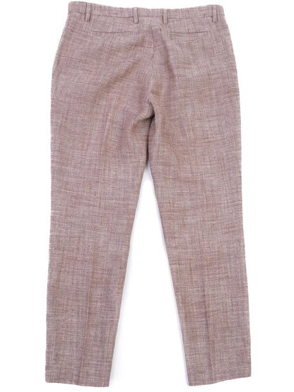 Excellent Fabiana Filippi Pink Silk Trousers Size S Made in Italy