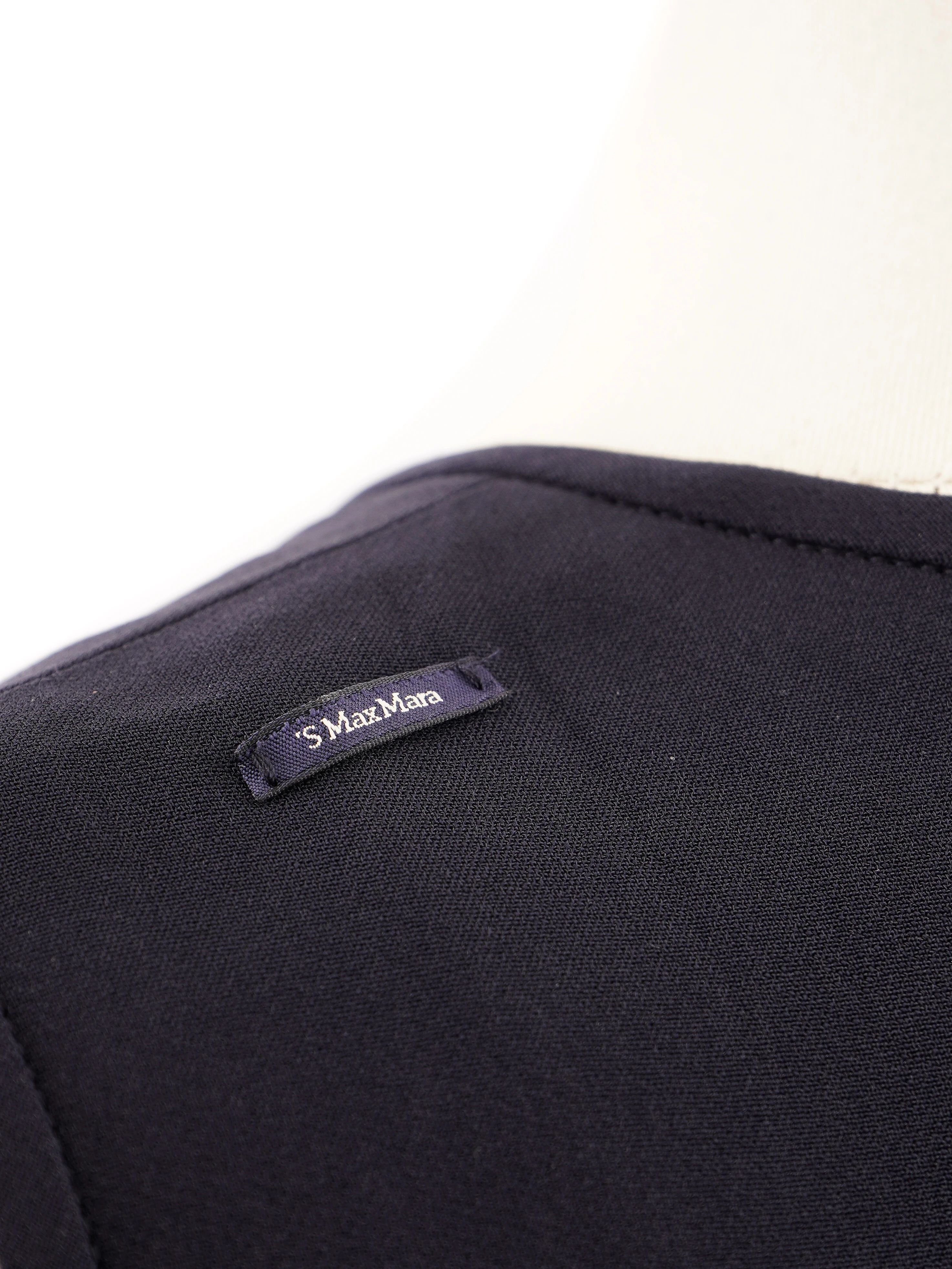 Max Mara Excellent Blue Sleeveless Dress in Viscose