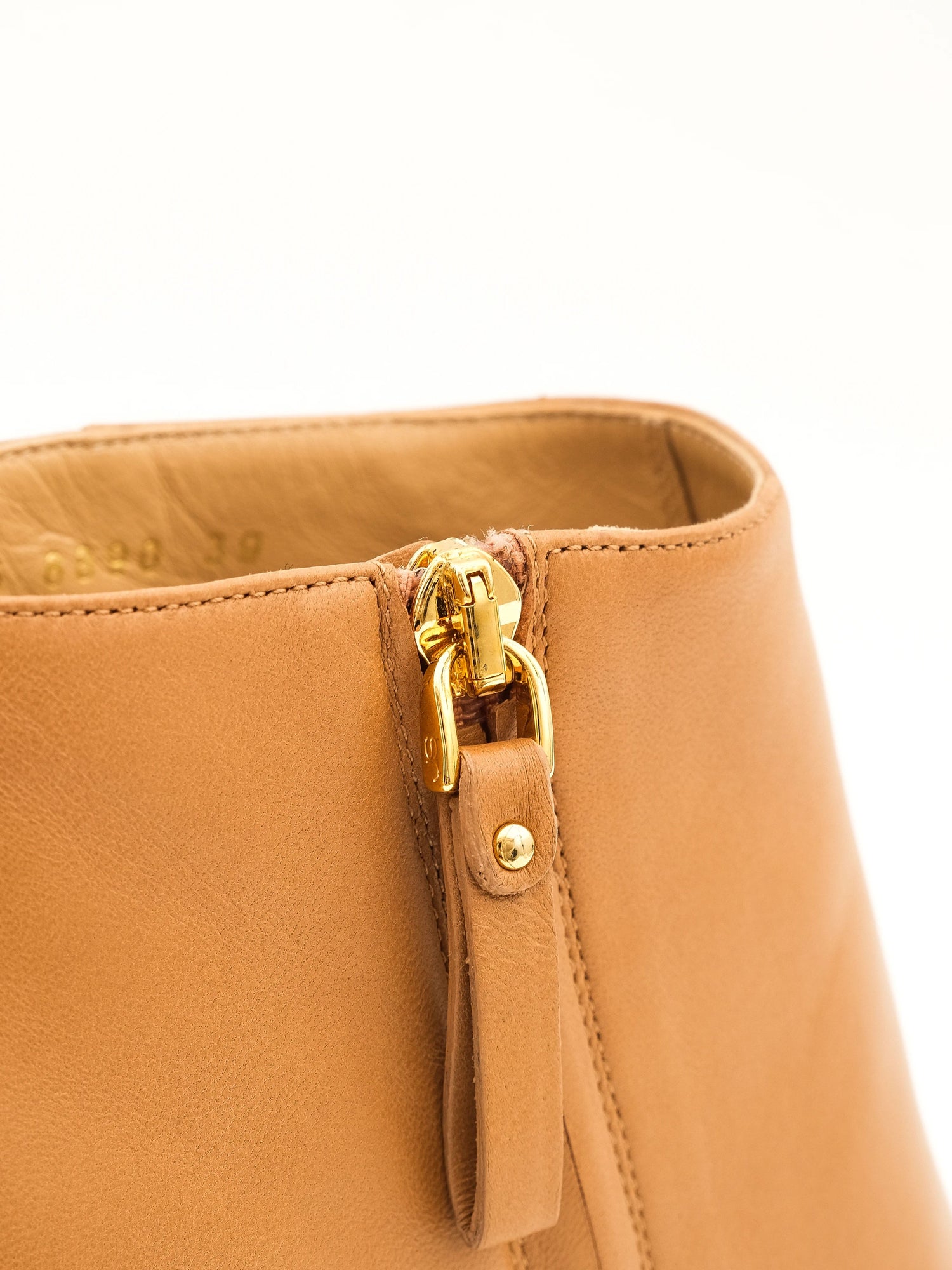 Excellent Sergio Rossi Yellow Leather High-Heeled Ankle Boots Size 39