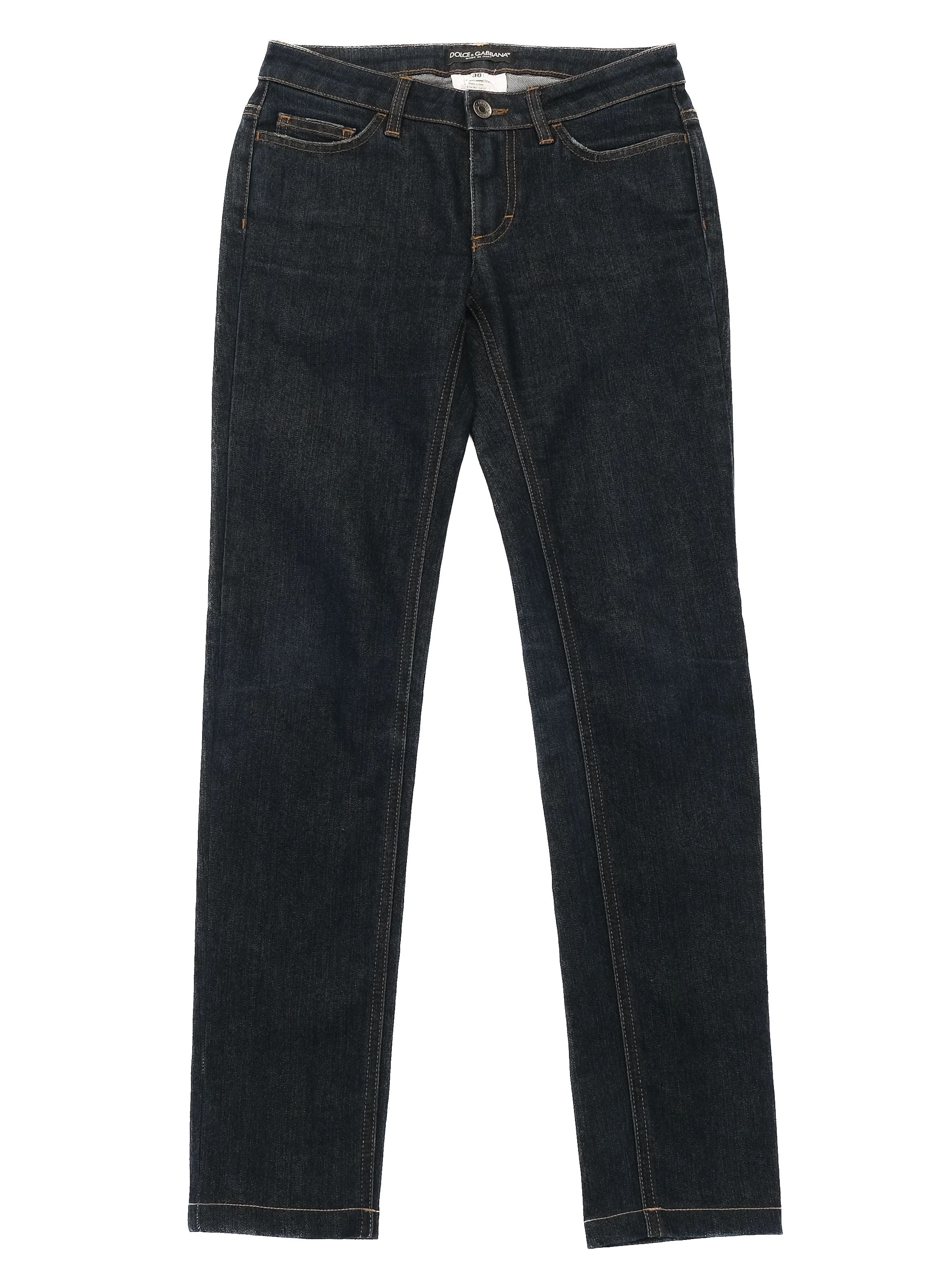 Excellent Dolce Gabbana Blue Denim Jeans for Kids Size S
