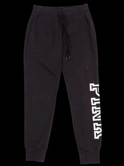 Excellent Victoria Beckham Black Cotton Sweatpants with &