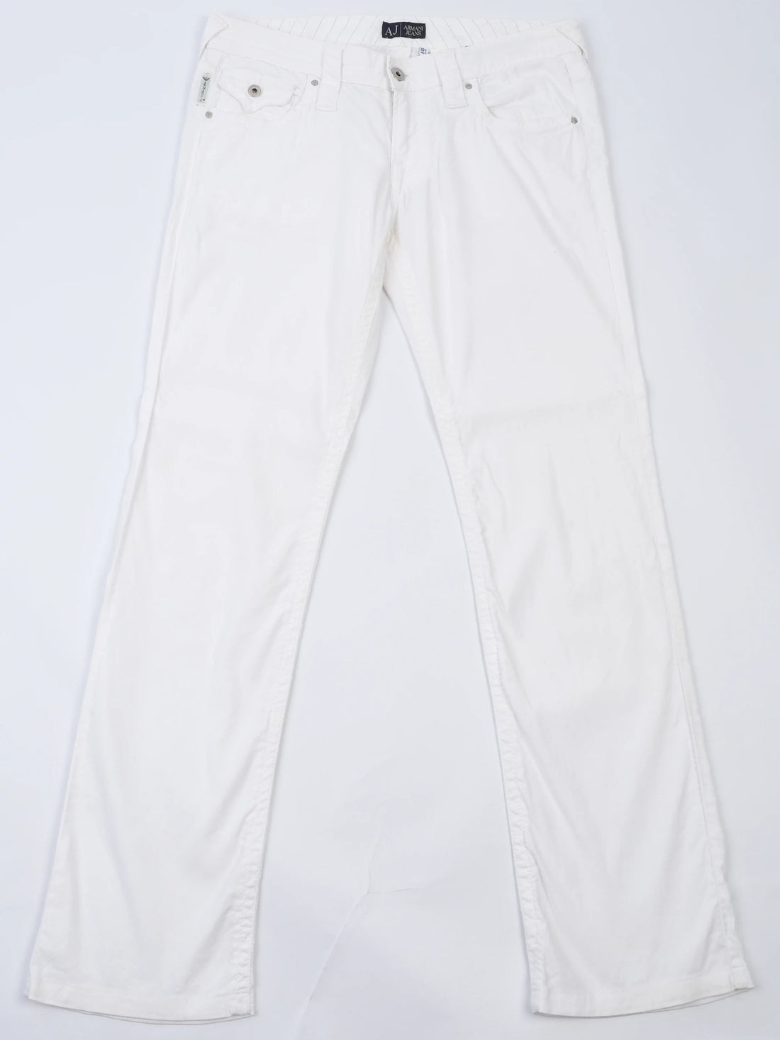 Excellent Armani Jeans White Viscose Women&