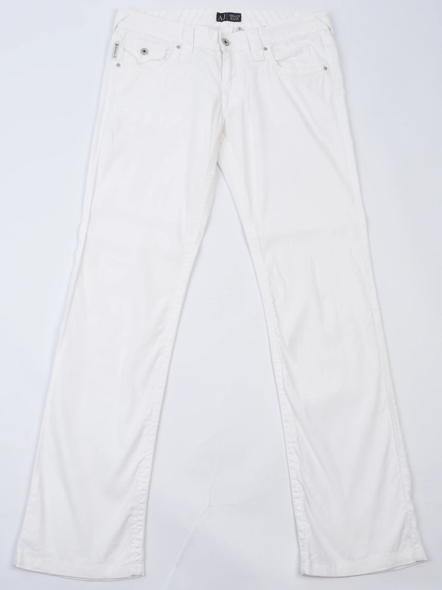 Excellent Armani Jeans White Viscose Women&