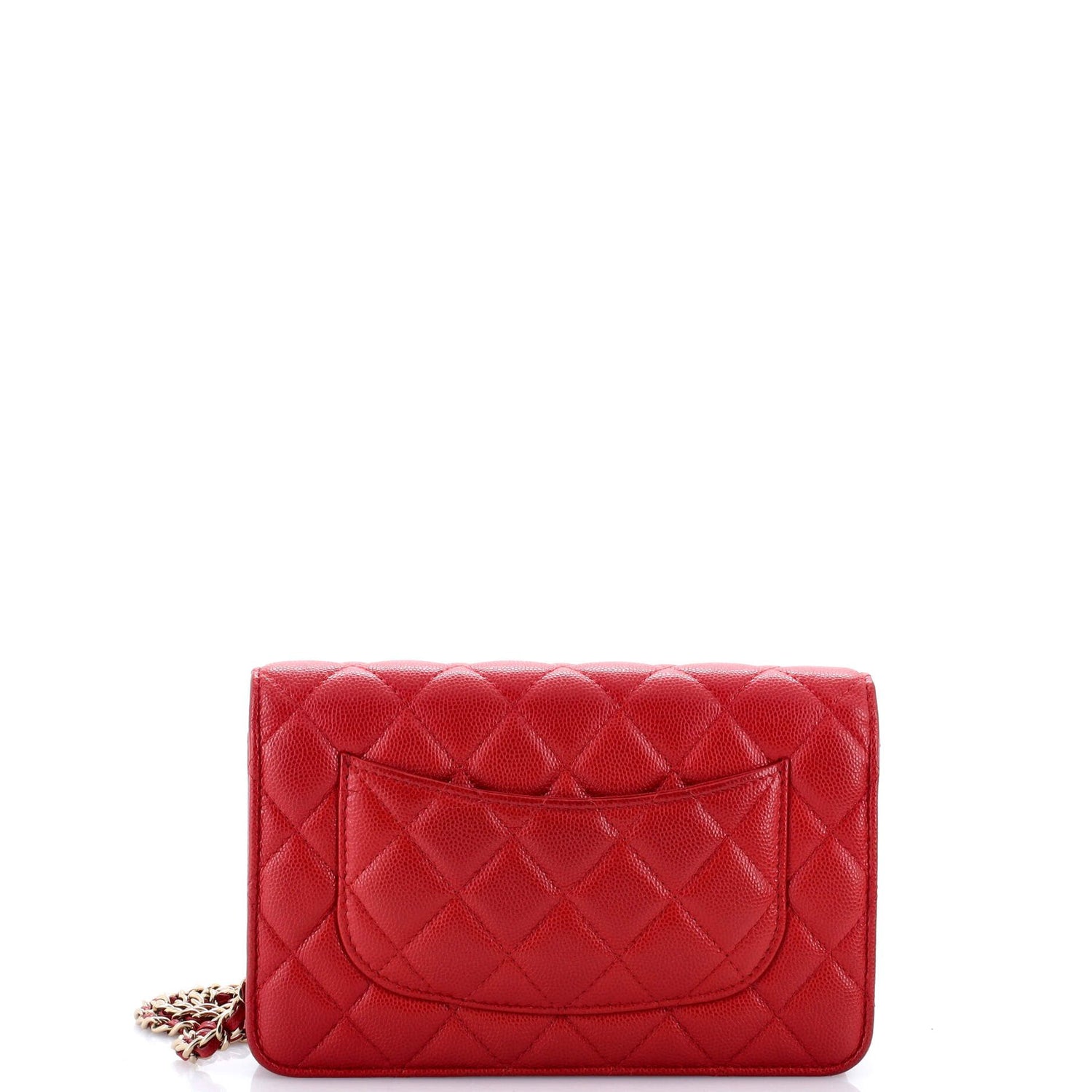 Chanel Classic Wallet on Chain, Caviar Quilted