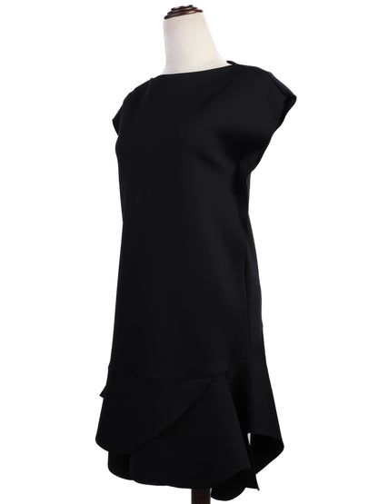 Givenchy Black Sleeveless Flared Dress Excellent Condition