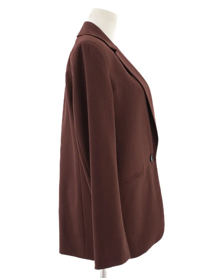 Excellent Erika Cavallini Orange Wool Blazer Size M