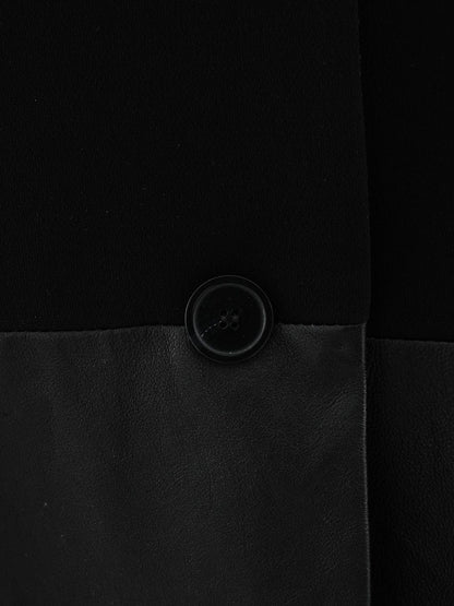 Max Mara Black Blazer XL Excellent Condition V-Neck Design