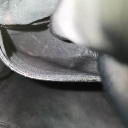 Chanel Turn-around Ligne Black Deerskin