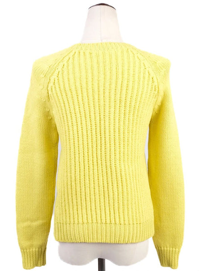 Excellent Weekend MaxMara Yellow Wool Sweater Size XS Women