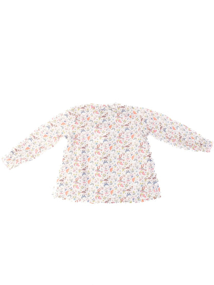 Excellent Fleurisse Kids Blouse 100% Liberty Cotton Size 18/24M