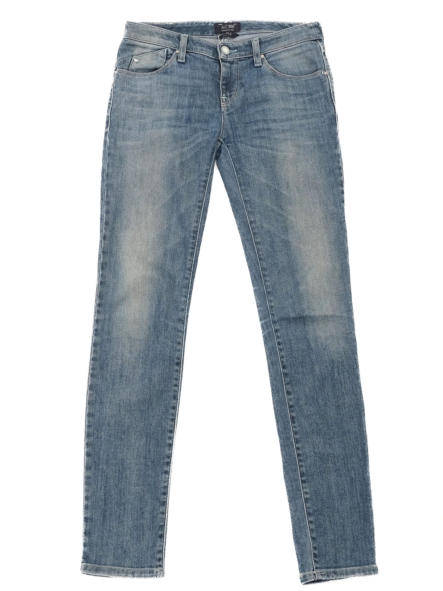 Excellent Armani Jeans Blue Polyester Kids Size XS - AJ Established 1981