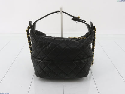 Chanel Lambskin Quilted Hobo