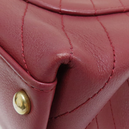 Chanel Small Chevron Chic Top Handle Flap, Calfskin Stitched