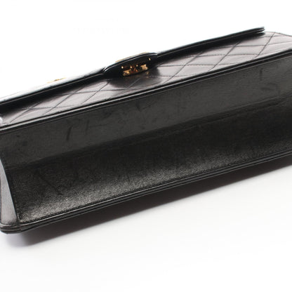 Chanel Lambskin Quilted Medium Single Flap Black