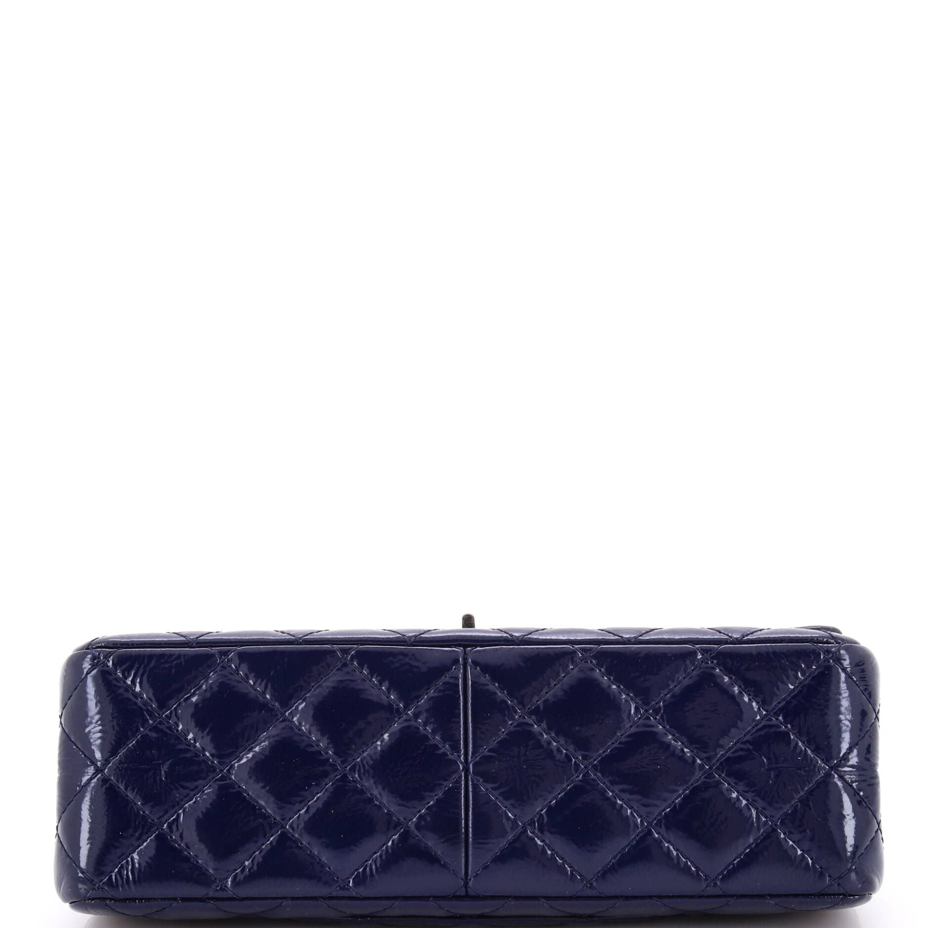 Chanel Reissue 2.55 Flap Bag Quilted Crinkled Patent 226