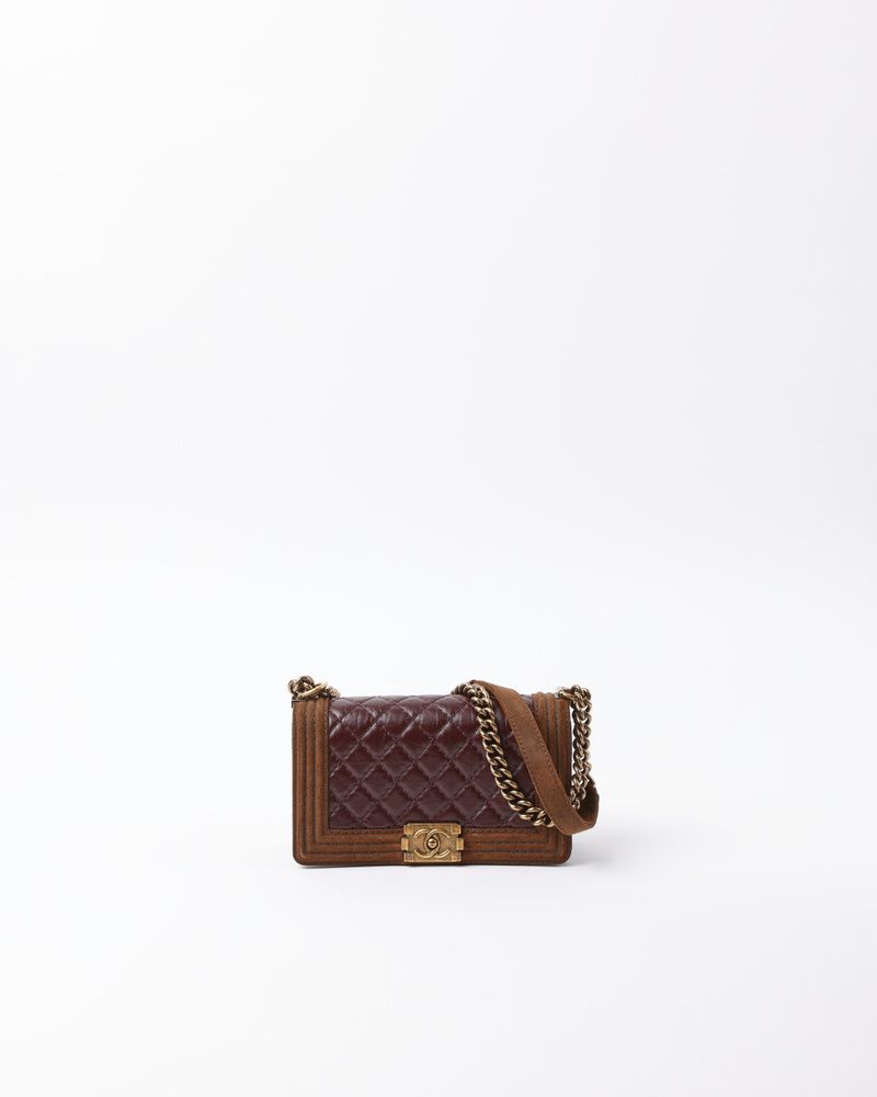 Chanel Medium Two Tone Boy Bag