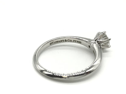 Tiffany &amp; Co. Solitaire .45ct Pt950 34g Ring