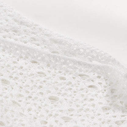 Chanel White T-shirt Cotton Nylon P 43385k 04388