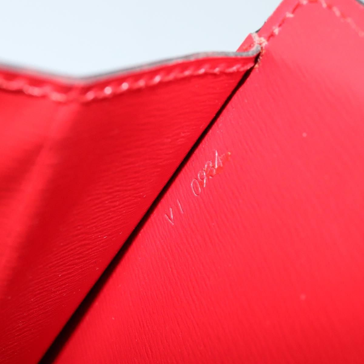 Louis Vuitton Epi Capuchin Shoulder Bag Red M 52347 Lv Auth