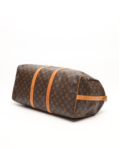 Louis Vuitton Monogram Keepall Bandouliere 50 Weekend Bag