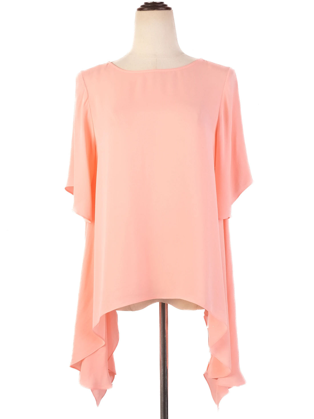 Excellent Elizabeth and James Pink Silk Blouse Size M