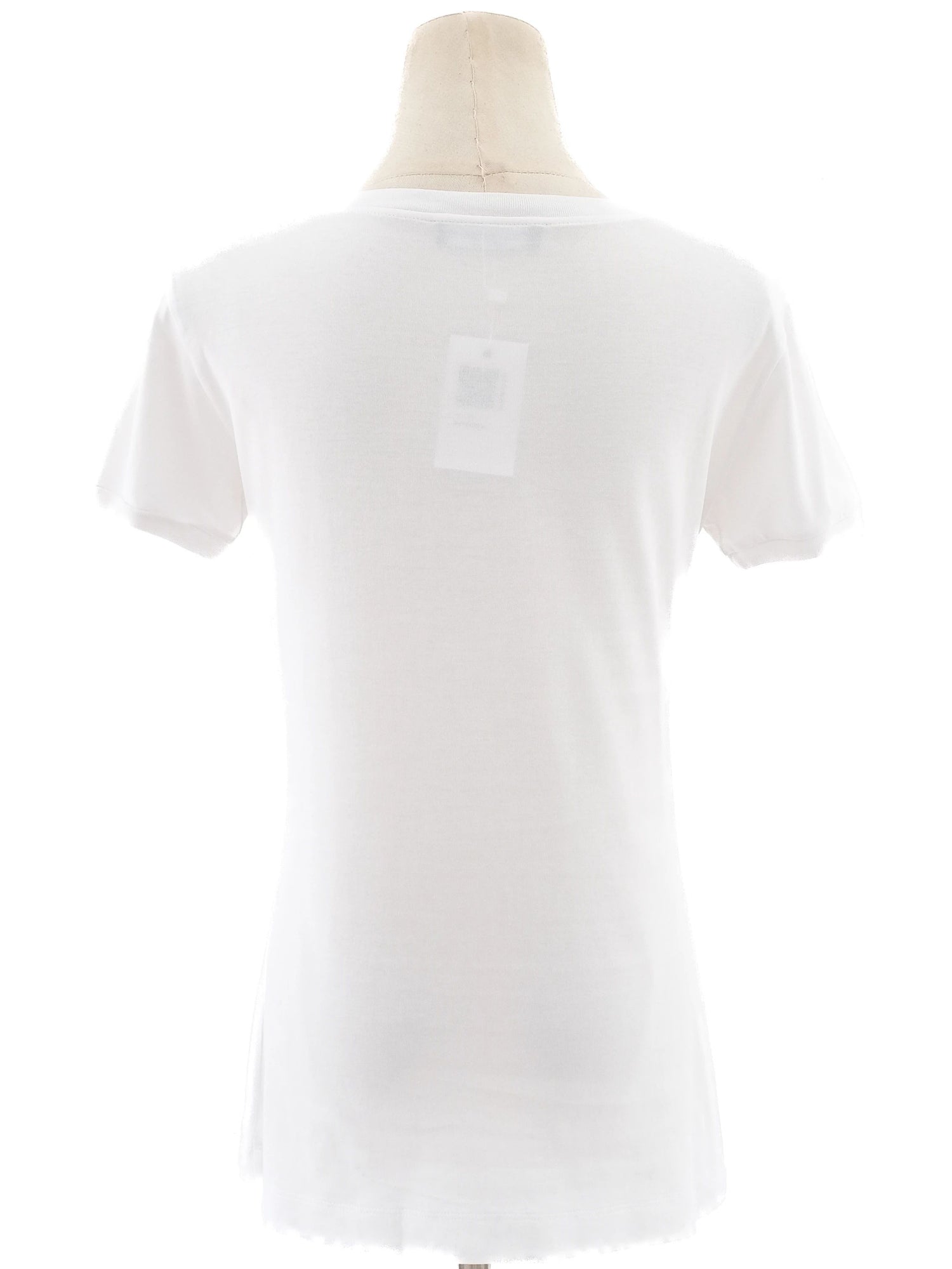 Good Dolce Gabbana White Floral Cotton T-Shirt Size S Women