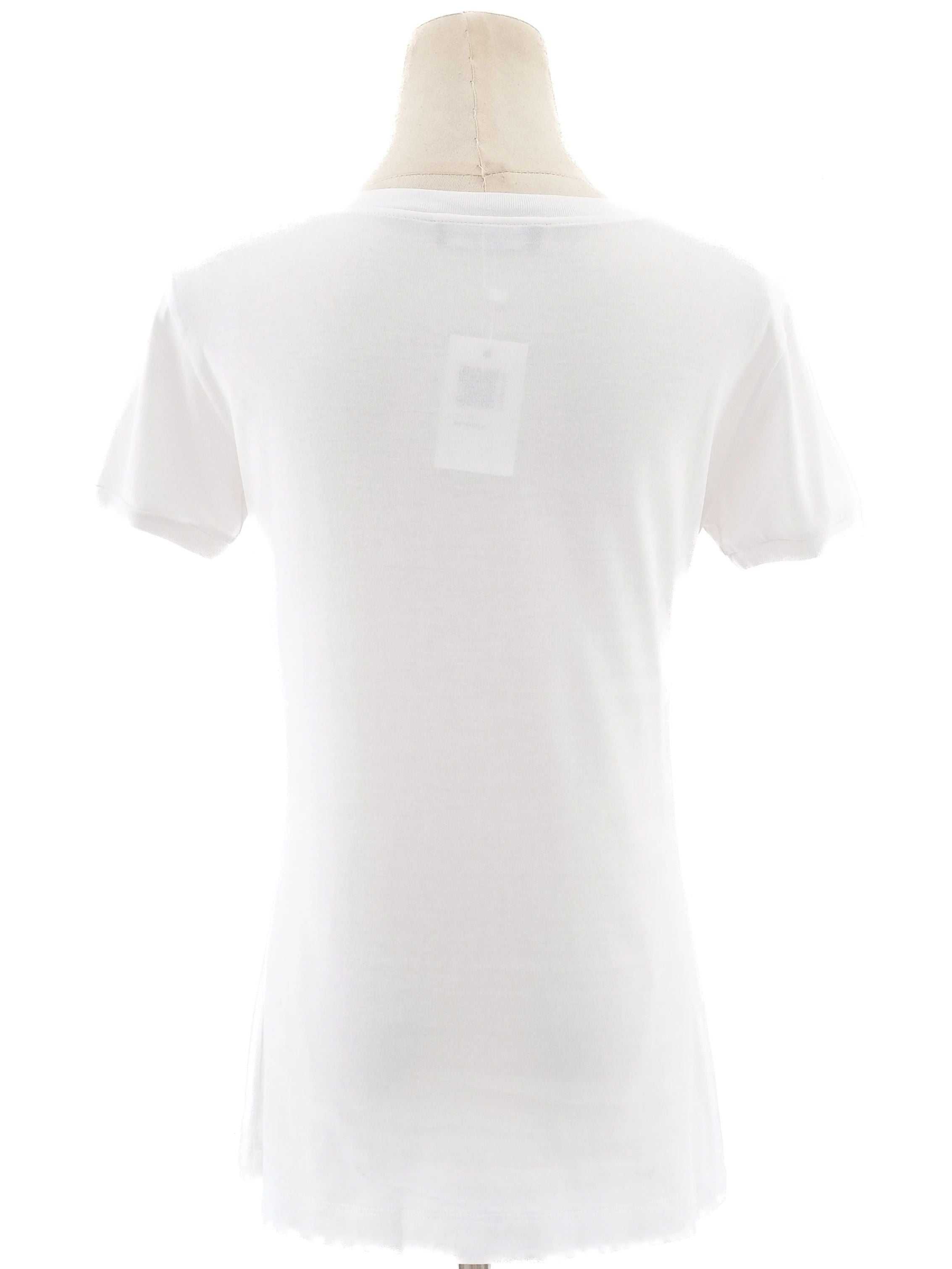 Good Dolce Gabbana White Floral Cotton T-Shirt Size S Women