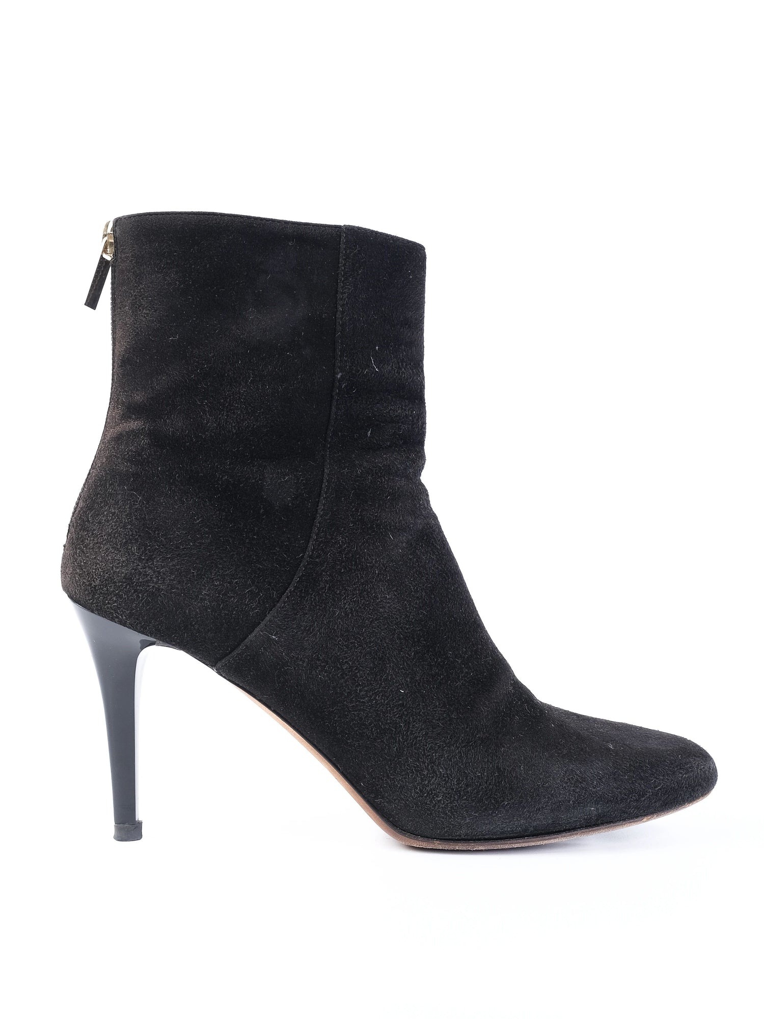 Excellent Jimmy Choo Black Suede Ankle Boots Size 36