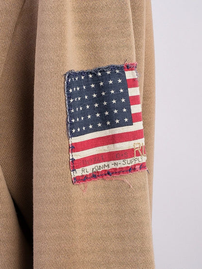 Excellent Ralph Lauren Orange Hoodie Men&