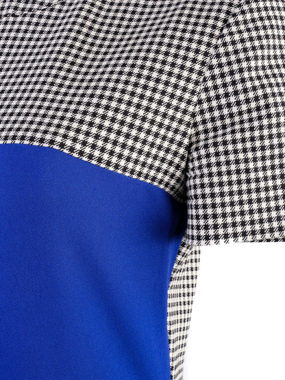 Excellent Stella McCartney Houndstooth Dress Size M Viscose