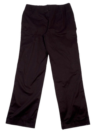 Excellent Moschino Black Cotton Pants Size L for Women