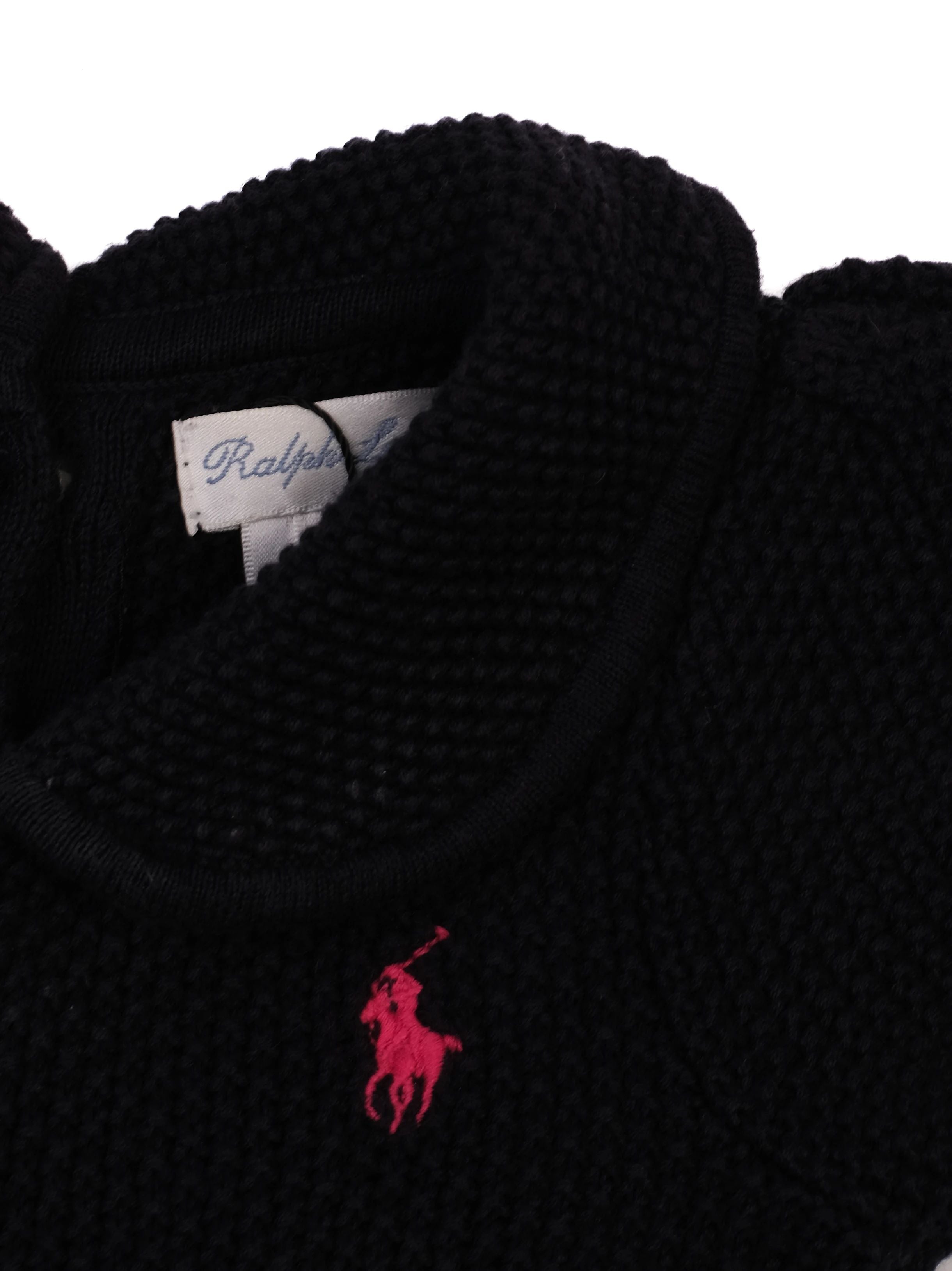 Excellent Ralph Lauren Blue Cotton Dress for Kids Size 6 Months