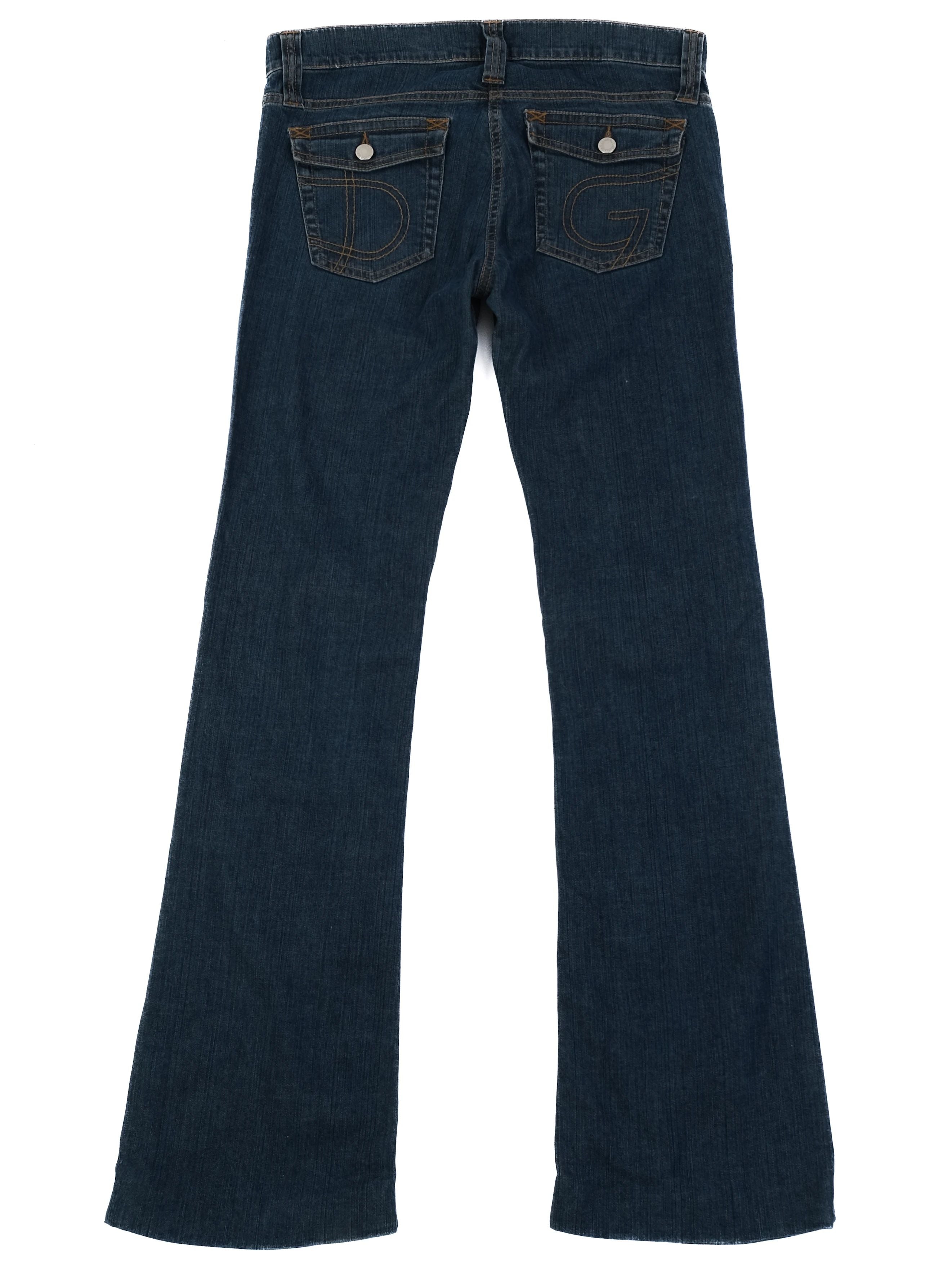 Excellent Dolce Gabbana Blue Denim Jeans Size M Made in Italy