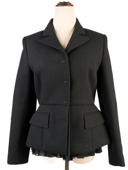 Excellent Dice Kayek Tailored Blazer Black Polyester Size S