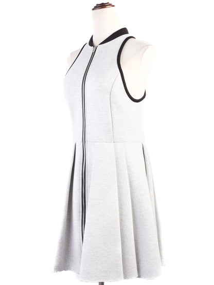 Excellent Alexander Wang Gray Polyester Sleeveless Dress Size XS