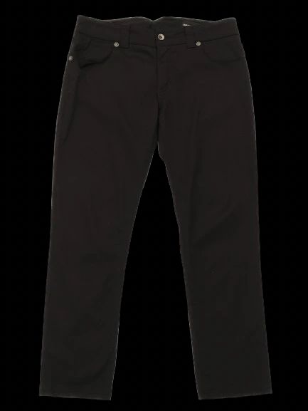 Excellent Emporio Armani Black Viscose Pants Size L for Women